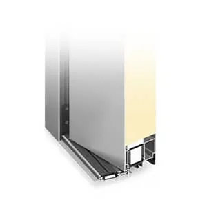 Aluminium Haustür mit Paneel von NORTA. Hochwertige Konstruktion für modernes Design und optimale Wärmedämmung.