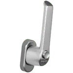 Schüco Fenstergriff mit Drehknopf in Silber von NORTA. Robustes Design für einfache Bedienung und Sicherheit.