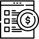 Piktogramm Online-Shop in Grün. Grafisches Symbol für die NORTA Webseite.