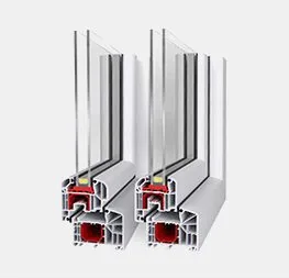Kunststoff-Fensterprofil Ideal 4000 von NORTA. Energieeffiziente Lösung mit robustem Mehrkammer-System für optimale Wärmedämmung.