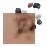 Strukturiertes Ornamentglas Chinchilla Braun von NORTA. Ideal für Sichtschutz, lichtdurchlässig und stilvoll im Design.