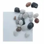 Strukturiertes Ornamentglas Float dunkel von NORTA. Ideal für Sichtschutz bei Fenstern und Haustüren, lichtdurchlässig und dekorativ.