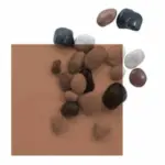 Strukturiertes Ornamentglas Reflex Braun von NORTA. Ideal für Sichtschutz bei Fenstern und Haustüren, lichtdurchlässig und dekorativ.