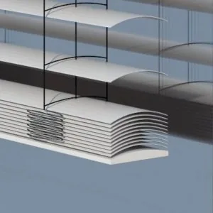 Raffstore Lamellen C65 von NORTA. Effektive Lichtsteuerung mit moderner Optik und robustem Design für Außenjalousien.