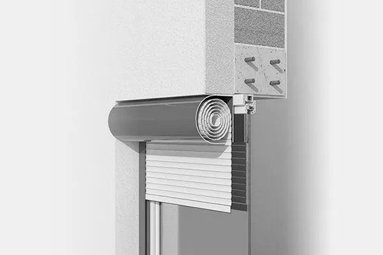 Rollladenkasten von NORTA. Perfekte Integration für Wärmedämmung und Komfort in modernen Bauten.