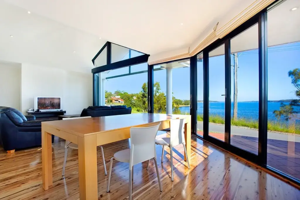 Aluminiumfenster mit Panoramablick