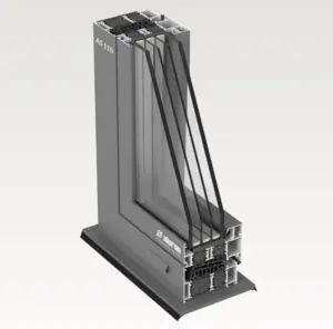 Aluminium Fensterprofil AS 110 von NORTA. Hochwertige Dämmung und Stabilität für moderne Bauanforderungen.