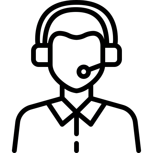 Piktogramm Kundenservice. Grafisches Symbol für die NORTA Webseite.