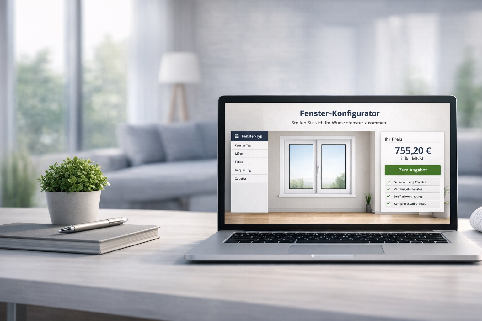 Fenster Konfigurator