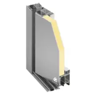 Aluminium Fensterprofil von NORTA mit Aluplast-Schnittstelle. Optimale Dämmung und Stabilität.