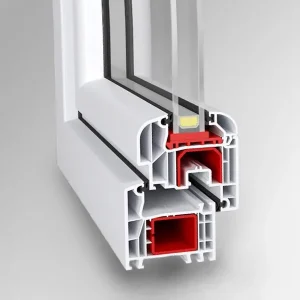 Aluplast Ideal 4000 Round Profil von NORTA. Elegantes Fensterelement für moderne Fensterlösungen, hohe Isolierungseffizienz.
