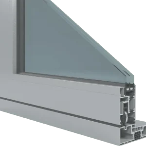 Hebe-Schiebe-System aus Aluminium von NORTA. Ideal für moderne Bauprojekte mit hoher Isolationsleistung und stilvollem Design.