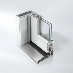Schüco Easy Slide Hebeschiebetür Profil von NORTA. Effizientes Design für lichtdurchflutete Räume und nahtlosen Übergang zum Außenbereich.