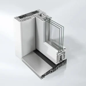 Schüco Thermo Slide Hebeschiebetür-Profil von NORTA. Optimale Wärmedämmung und Langlebigkeit für moderne Architektur.