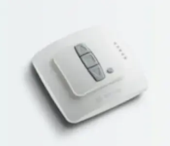 Moderne Steuerung für Rollläden in Weiß von NORTA. Einfache Bedienung und Steuerung in zeitgemäßem Design.